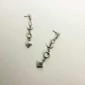 Geo Linear Post Earrings